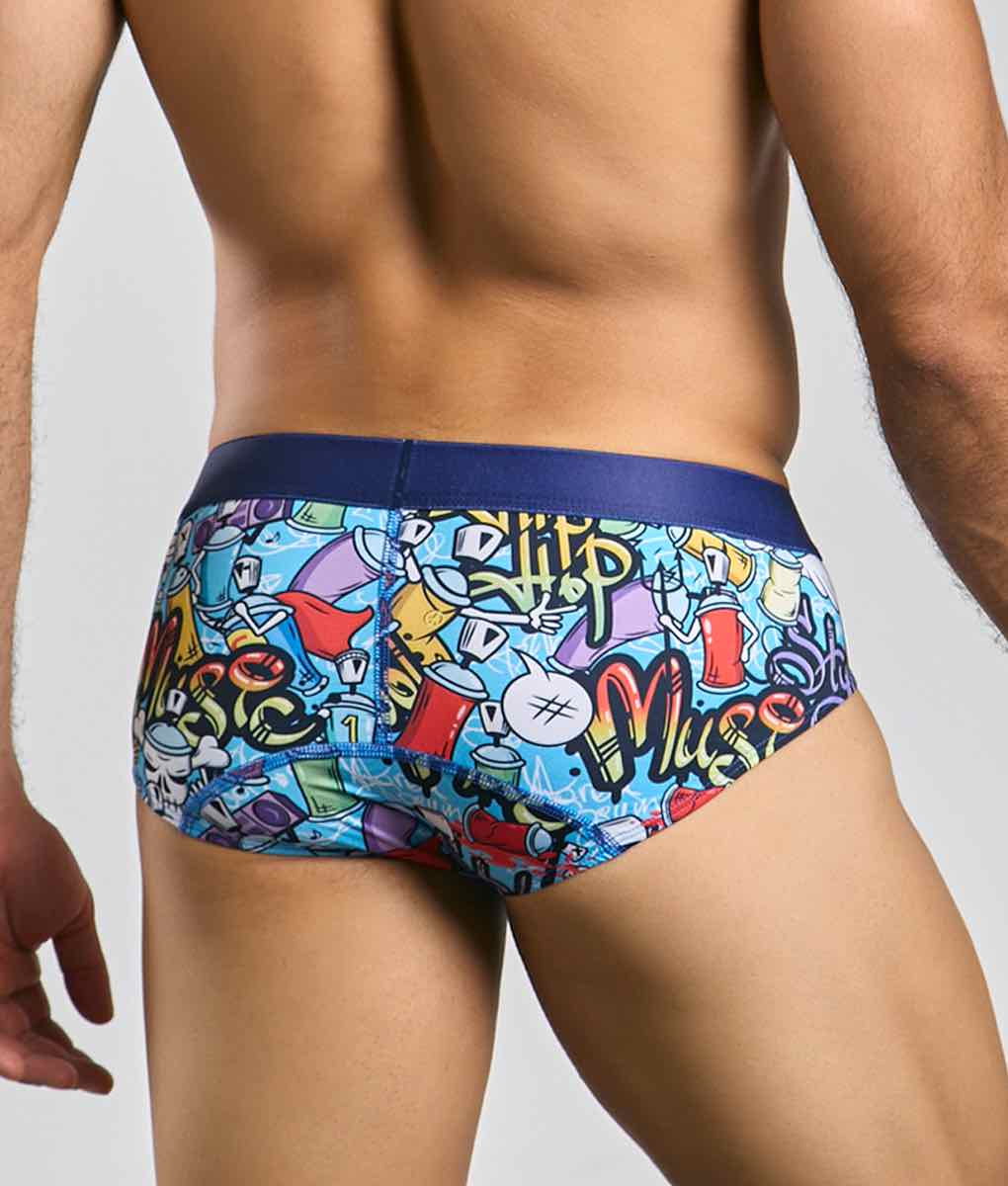 MaleBasics Hipster Brief Comics