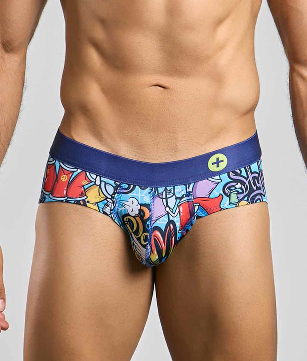 MaleBasics Hipster Brief Comics