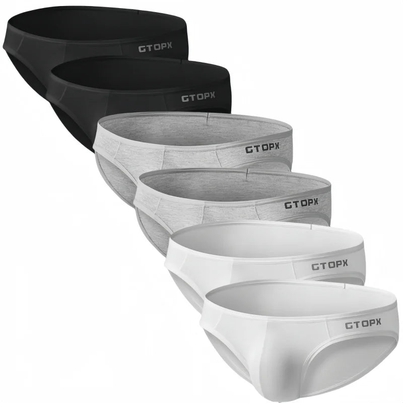 Men’s Low Rise Briefs - 6 Pack