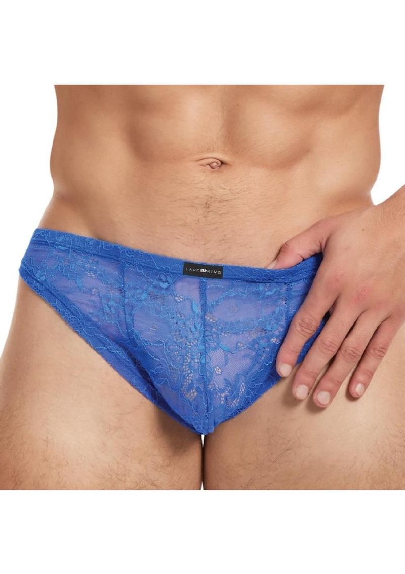 Lace King Men's Lace Thong Breathable Luxury Lingerie for Men