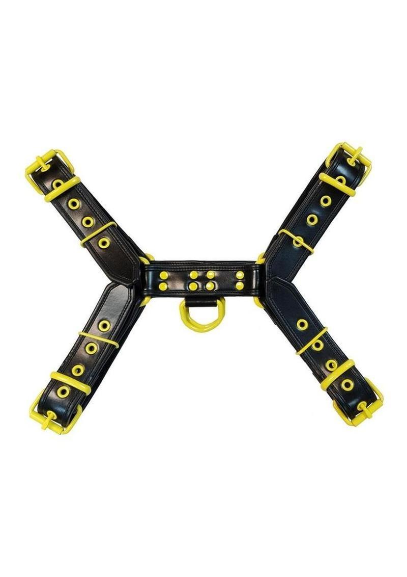 Rouge Leather X-Large Harness Accents for Bold Play